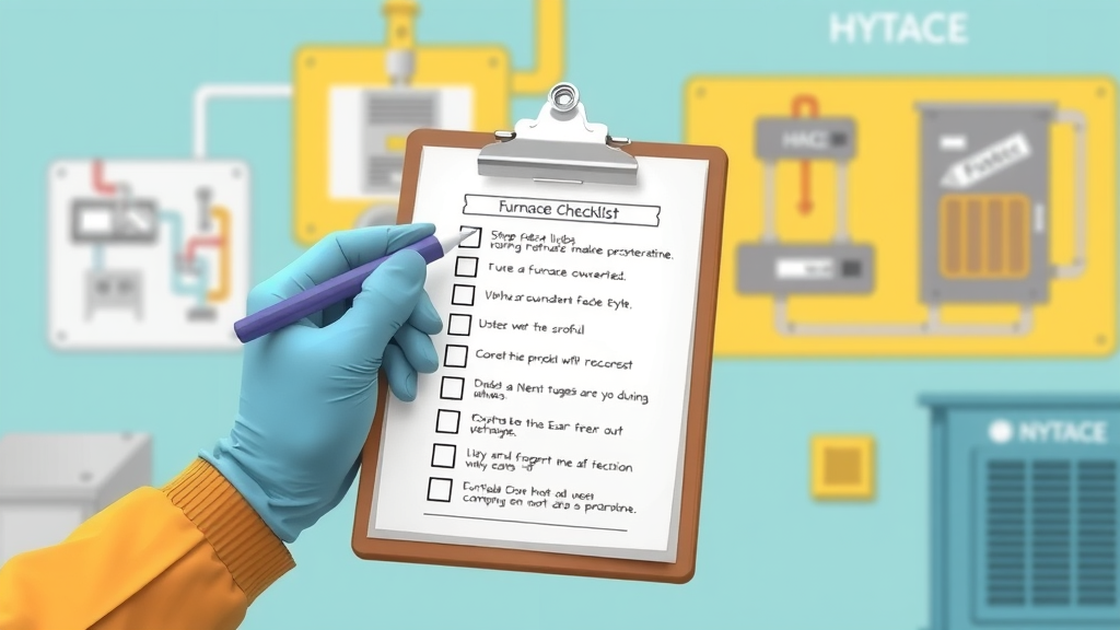 Annual furnace inspection benefits checklist for winter home heating